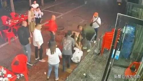 烧烤店打人吃瓜事件视频,一幕幕暴力画面引发网友热议